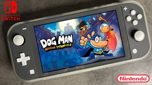 Dog Man: Mission Impawsible Nintendo Switch Lite Gameplay