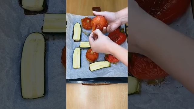 🥗 из запеченых овощей