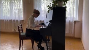 Галишникова Мария И.С.Бах Инвенция № 8 (2х гол)