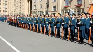 Выступление РОТЫ ПОЧЕТНОГО КАРАУЛА