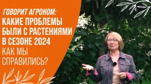 Говорит агроном: КАКИЕ ПРОБЛЕМЫ БЫЛИ С РАСТЕНИЯМИ В СЕЗОНЕ 2024/ как мы справились?