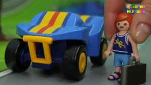 Игрушечные машинки и животные в мультике - Выходной день!