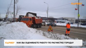 Народное мнение: как вы оцениваете работу по расчистке города?