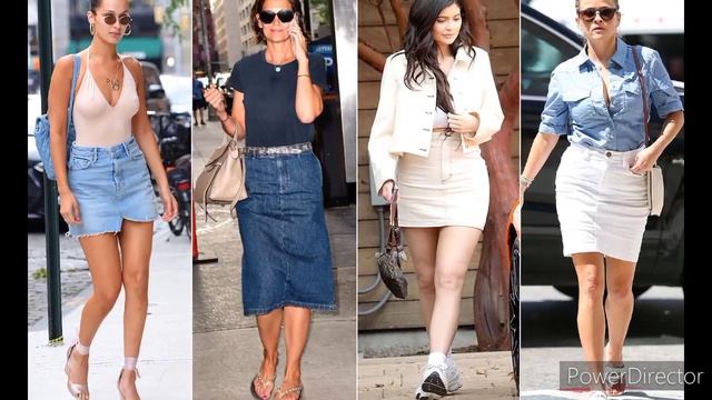 Top Denim Skirt Trends 2022|latast denim trends 2022/23-dc fashion hub смотреть онлайн