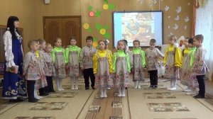 Песня "Моя бабушка" в исполнении детей подготовительной к школе группе №3