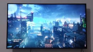 Batman: Arkham Knight PS4 slim HDR gameplay(Samsung 43"4K)