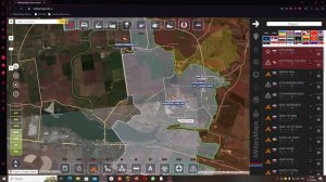 Обзор карты боевых действий Militarymaps Война на Украине за 30 октября 2024 год.