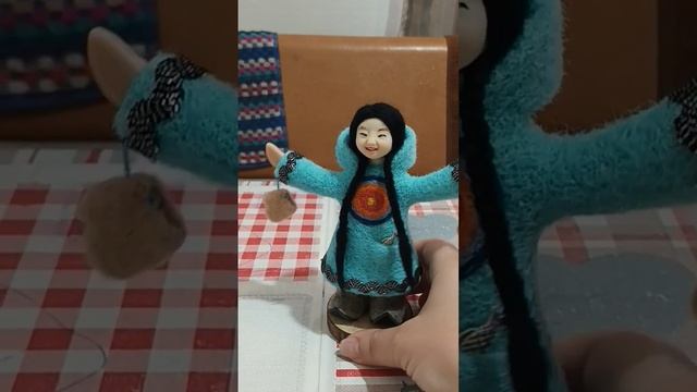 #art #авторскаяработа #куклаизткани #куклы #ручнаяробота #сухоеваляние #шерсть #натуральнаякожа