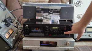 Sansui SC-D77 ( D-550M) проверка функциональности