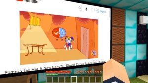 Я ПОМОГ РОДИТЬ РЕБЕНКА ПОМНИ ИЗ ЦИФРОВОГО ЦИРКА В МАЙНКРАФТ 100% ТРОЛЛИНГ МУЛЬТИК DIGITAL CIRCUS