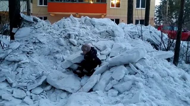 Прогулка 17.01.19 в валенках Нордман, Новосибирск