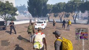 Arma 3 AltisLife (Поймали банду автоугонщиков с поличным