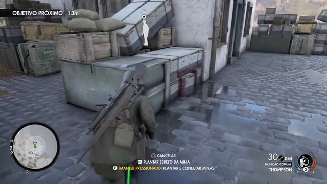 Sniper Elite 4 troféu Desafio Aceito Todos Desafio Missão 01 смотреть онлайн