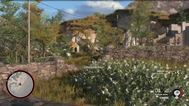 Sniper Elite 4 | PS Plus Cloud Streaming | PS4 | Gameplay