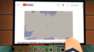 РАДУЖНЫЕ ДРУЗЬЯ НО ОНИ ДИНОЗАВРЫ В МАЙНКРАФТ 100% ТРОЛЛИНГ МУЛЬТИК RAINBOW FRIENDS