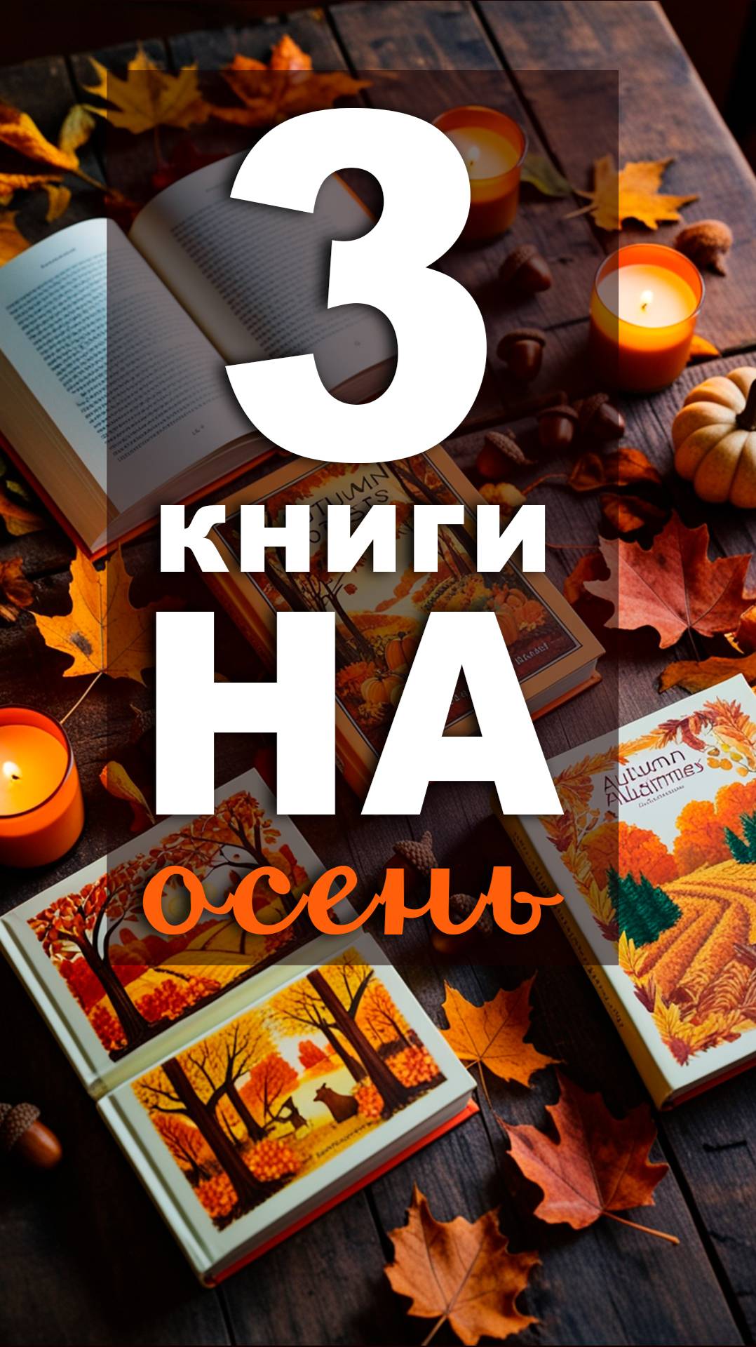 топ 🔝 3 книги для осенних вечеров