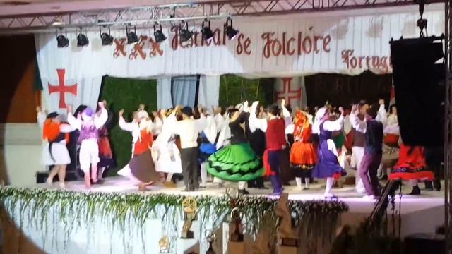 Baile Clausura XXX Festival De Folclore Portugues Maracay 2016 Arrebenta a Festa