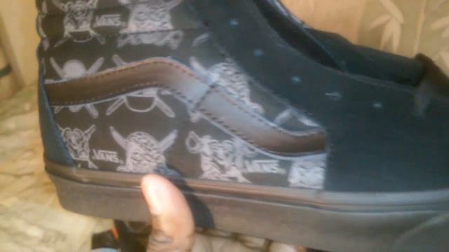 Sneaker Game: Vans Star Wars Dark Side (Darth Vader) Sk8- Hi Blk/Gry Video 229 смотреть онлайн