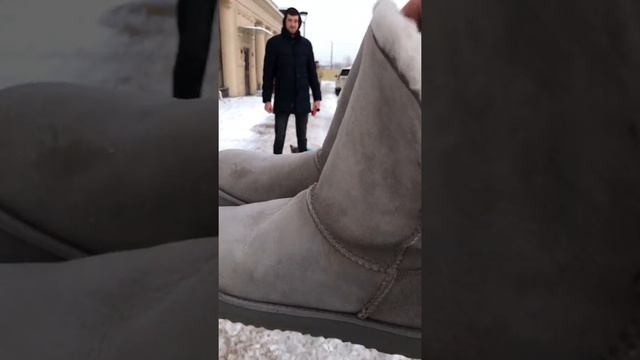 Химчистка зимних UGG.