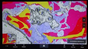 Как "закрасить" карту глубин BlueCart G3 Garmin GPS MAP