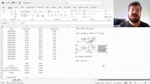 KMV-model-explained-Modelling-default-risk-Excel смотреть онлайн