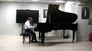 Быстров Семён. И. Крамер - "Этюд №1" из "50 этюдов"