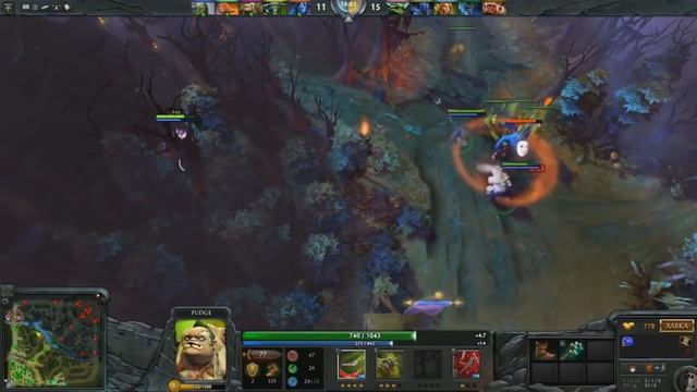 Смешные моменты с Mack [Dota 2]
