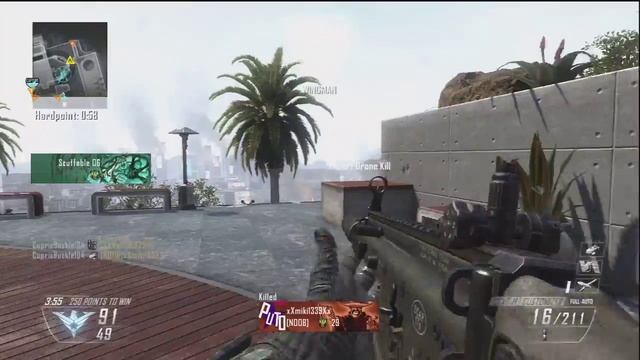 BO2: 101-5 HARDPOINT WITH 40 GUNSTREAK смотреть онлайн