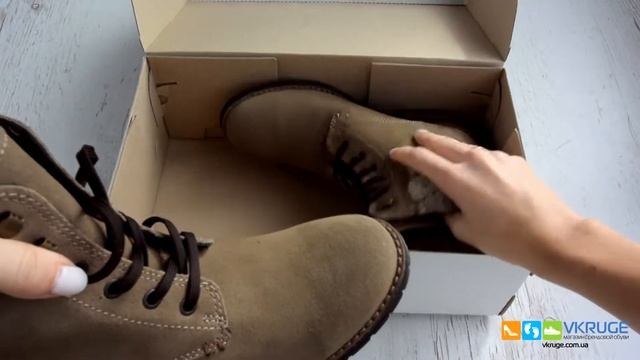 Ботинки женские из натуральной замши S&G (арт. 2576) смотреть онлайн