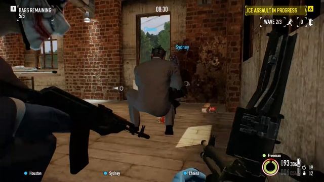 PAYDAY 2 - Safe house raid gameplay смотреть онлайн