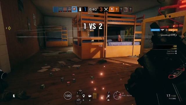 Rainbow Six Siege: Lesion 4k Clutch!