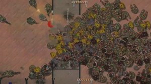 Horde of zombies ambushes the military base 🪖 | rusted warfare | quarantine zone v3.3