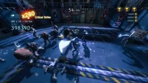 Batman Arkham Origins - Challenge mode 100 to 1 (507 combo)
