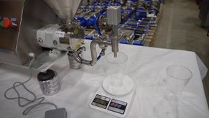 Дозирование особо вязких продуктов.  Роторно-поршневой дозатор