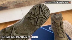 Ботинки HAIX Black Eagle Athletic 2.0 V GTX mid/sage