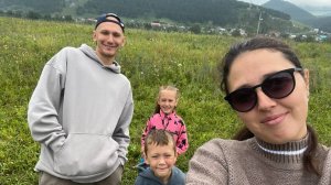 Кемпинг с двумя детьми на Алтае. Село Акташ( Республика Алтай)