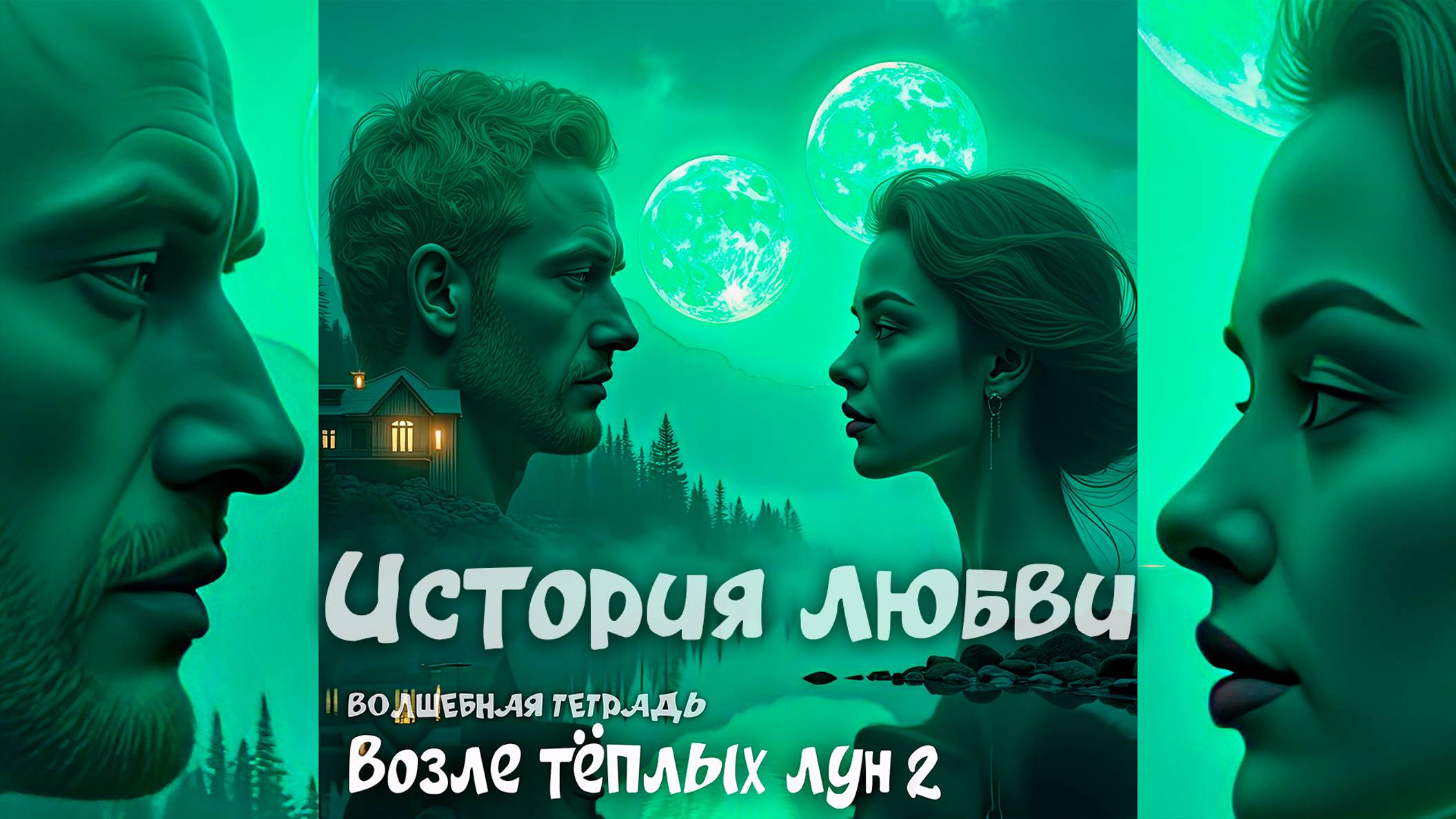 Волшебная тетрадь. "Возле тёплых лун 2"  История любви. сл. Руслан Ходяков #сезонконтентаRUTUBE