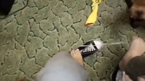 челлендж .Носки и Обувь без Рук!.