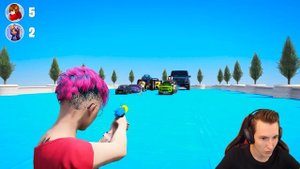 СМОЖЕТ ЛИ БИГФУТ С ШИПАМИ ПЕРЕТЯНУТЬ ГИГАНТСКИЙ РЕАКТИВНЫЙ ГЕЛИК ? ПЕРЕТЯГИВАНИЕ КАНАТА В ГТА 5