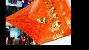 अतिशय आकर्षक जमदानी सिल्क साडी ऑनलाईन Best seller jamadani silk saree onlinesale