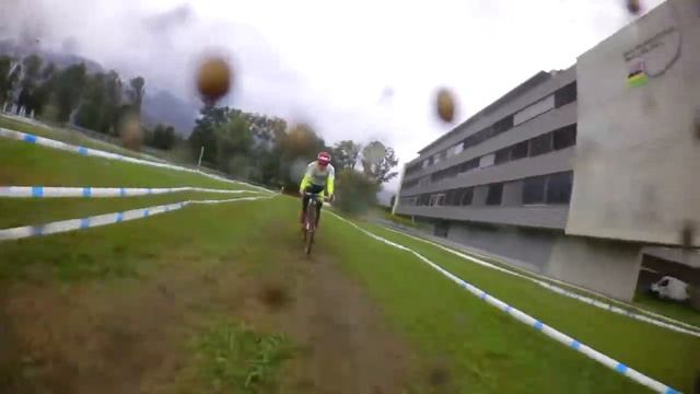 Onboard - One lap on the parcour in Aigle смотреть онлайн