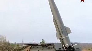 Пуск ракеты ракетного комплекса  «Точка-У»