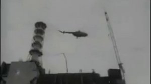 Над ЧАЭС  разбился вертолёт !