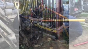 Ворота с евро штакетником