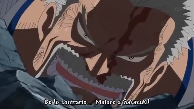 Garp quiere matar Akainu. смотреть онлайн
