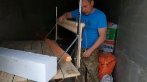 Резка утеплителя пенополистерола. Все просто.