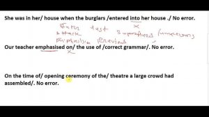 PREPOSITION ERRORS PART - 1