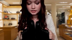 АСМР Магазин обуви 👢 Leather ASMR 👠 ASMR role play / АСМР Ролевая игра 👢 ASMR shoe store +sub