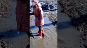Ходим по лужам !