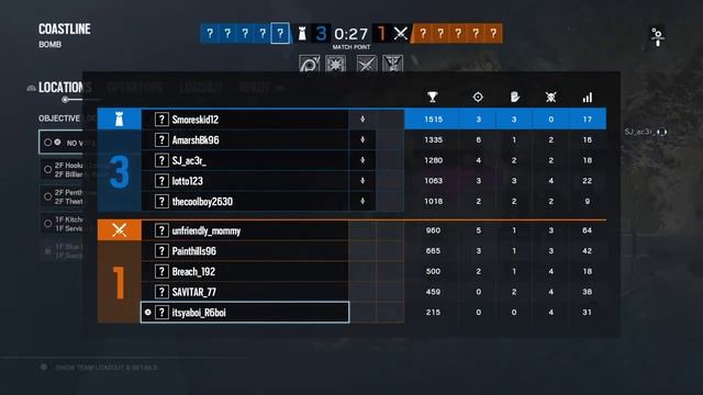 7 Kills! Rainbow Six Siege (Dokkaebi, Mira, Vigil) Squad Carry (Operation Phanton Sight) смотреть онлайн